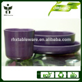 eco-friendly organic feature natural plant fiber type dinnerware set